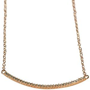 BAR PENDANT NECKLACE STERLING SILVER (.925), GOLD, SILVER, ROSE GOLD